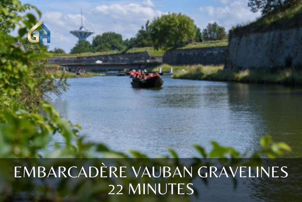 *Villa Marine*La Vigie - Duplex Coudekerque-Branche 外观 照片