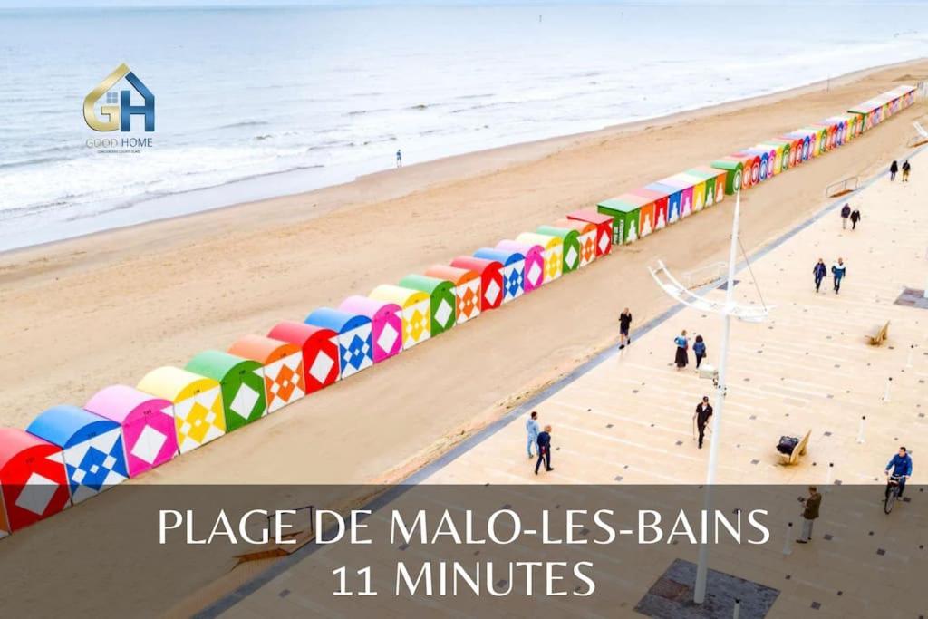 *Villa Marine*La Vigie - Duplex Coudekerque-Branche 外观 照片