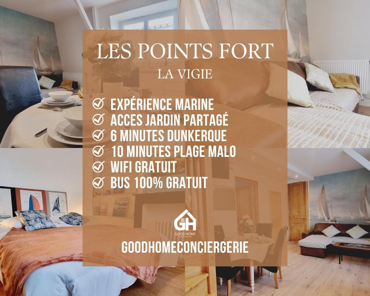 *Villa Marine*La Vigie - Duplex Coudekerque-Branche 外观 照片